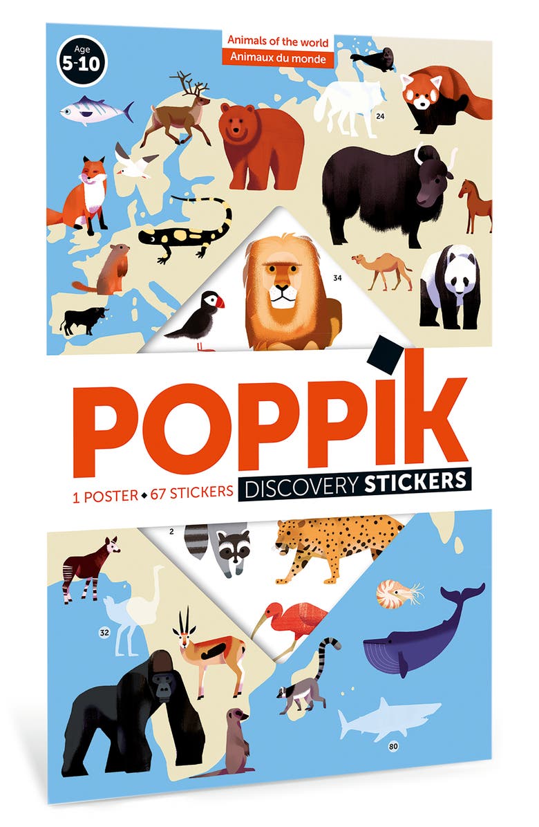 Scrunch Animals Discovery Poster, Alternate, color,