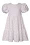 Kids' Cotton Eyelet Puff Sleeve Dress
