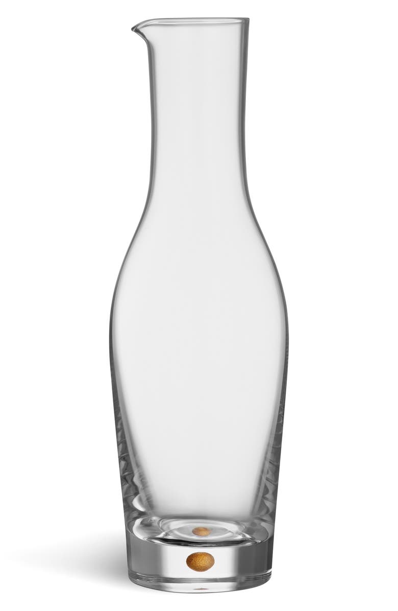 Orrefors Intermezzo Gold Carafe, Main, color, Gold