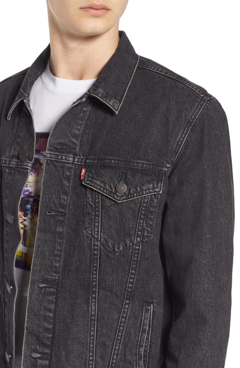 Levi's<sup>®</sup> Trucker Denim Jacket, Alternate, color, 
