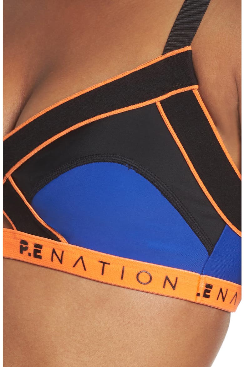The Alignment Sport Bra, Alternate, color, NAVY