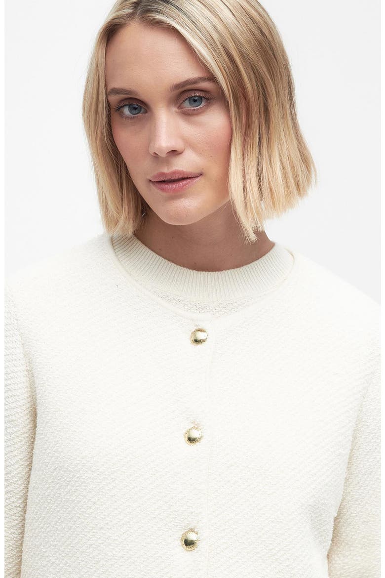 Celeste Knit Jacket, Alternate, color, ANTIQUE WHITE