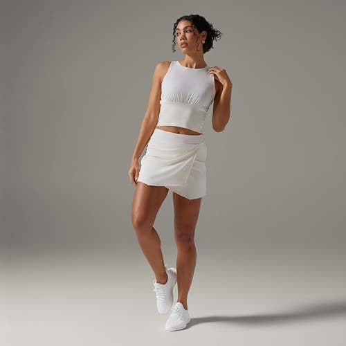 Tavi Active Asymmetrical Skort In White