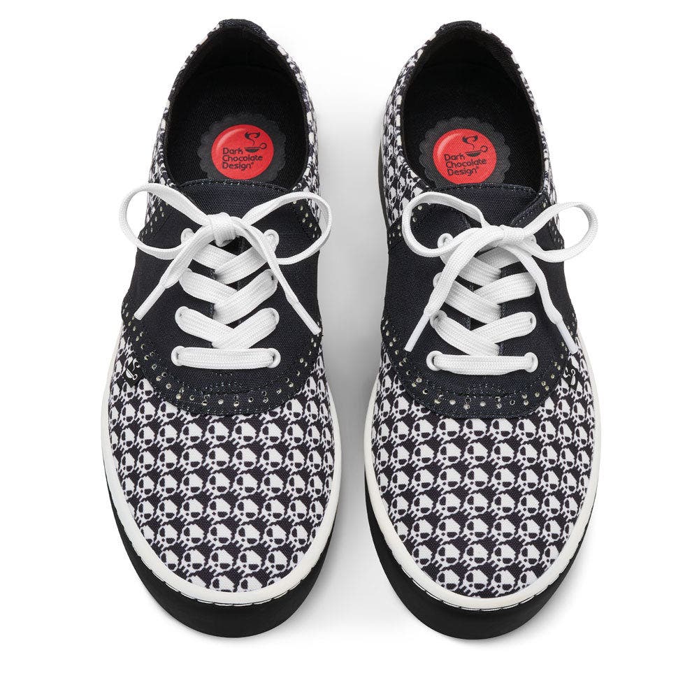 Hot Chocolate Design Bone & Chic Women's Casual Sneakers, Main, color, NO COLOR