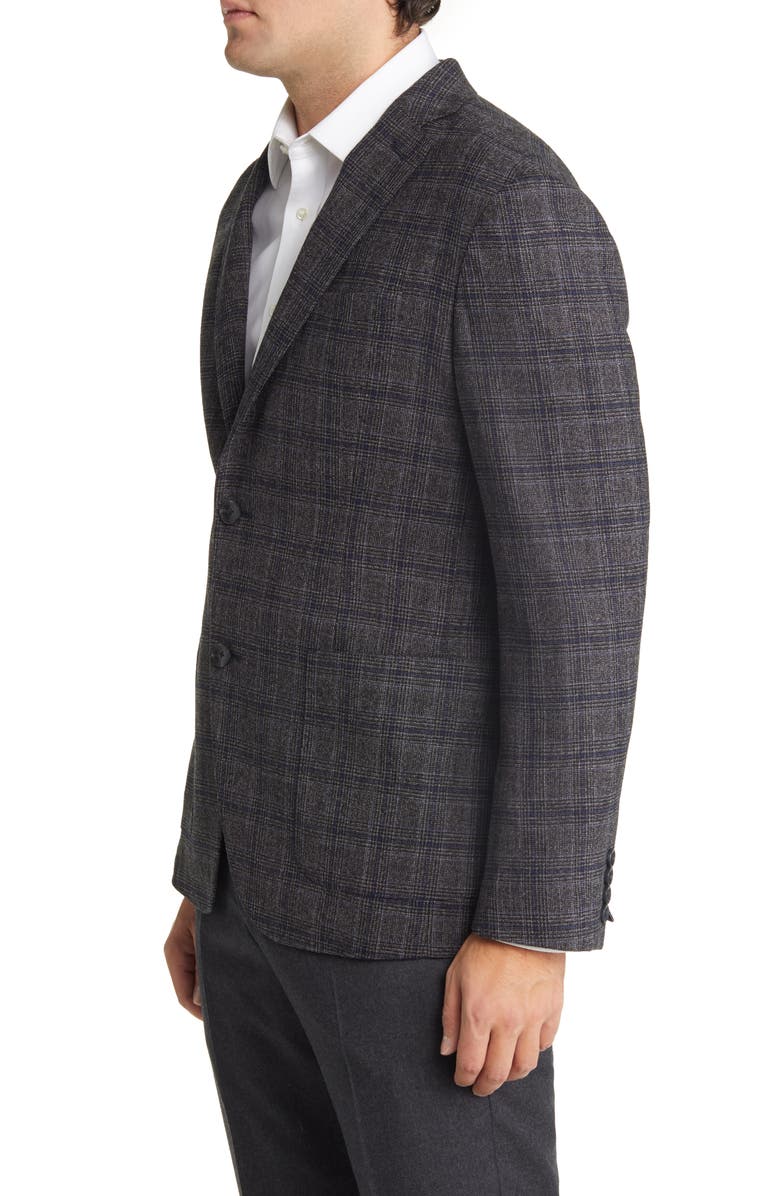 Nordstrom Plaid Wool Blend Sport Coat, Alternate, color,