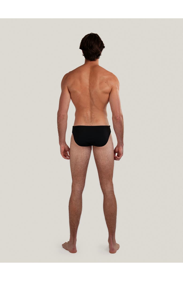 GoodPark Dune Modern Cut Classic Stretch Swim Brief, Alternate, color, Black
