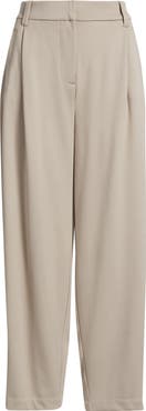 Wit & Wisdom Ultra Skyrise Pleated Relaxed Barrel Leg Ankle Pants