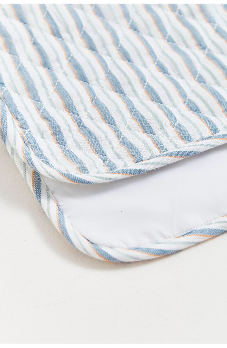 Babycottons Premium Cotton Noah Muslin Changing Pad For Infant, Alternate, color, 