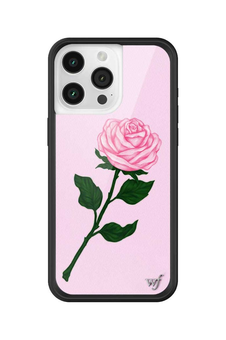 Pink Rose iPhone Case, Main, color, Pink