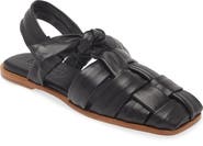 HEREU Bena Square Toe Slingback Sandal