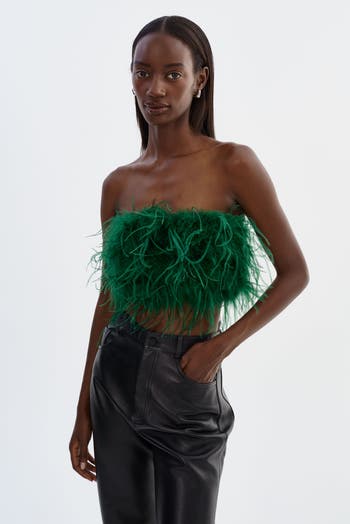 LAMARQUE Zaina | Feather Bustier | Nordstrom