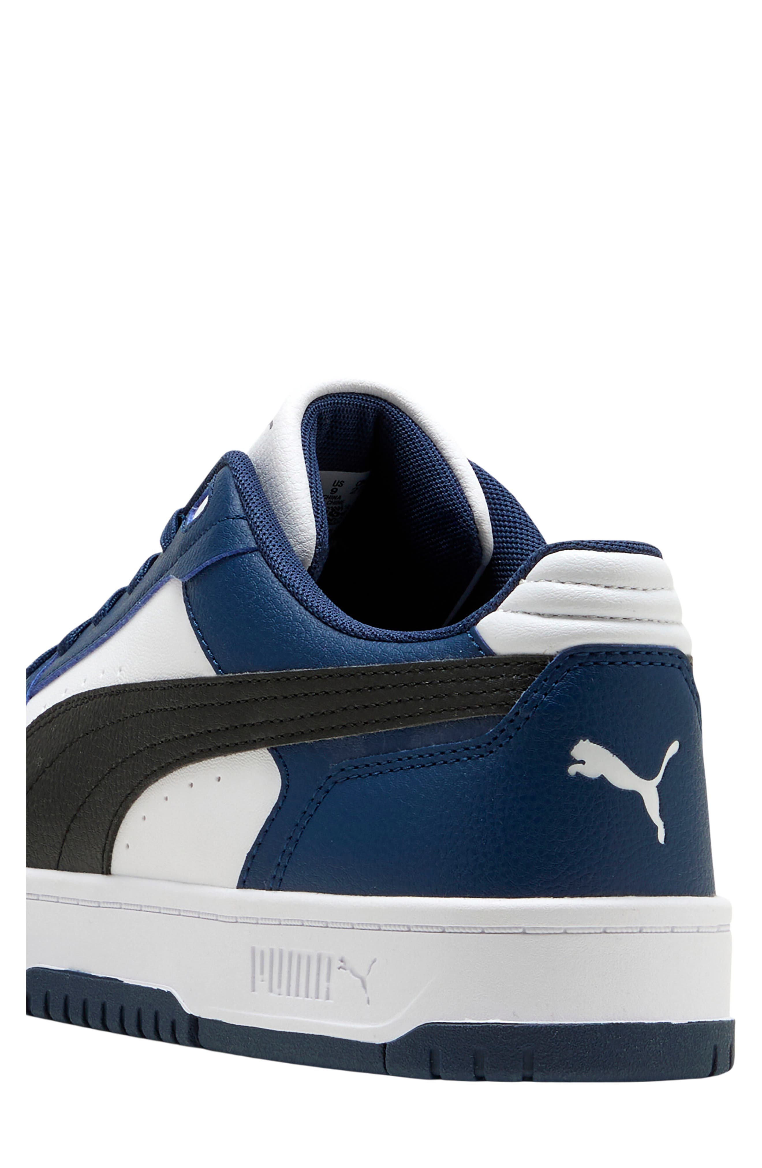 Rebound Slam Low Top Sneaker, Alternate, color, PERSIAN BLUE/ BLACK/ WHITE