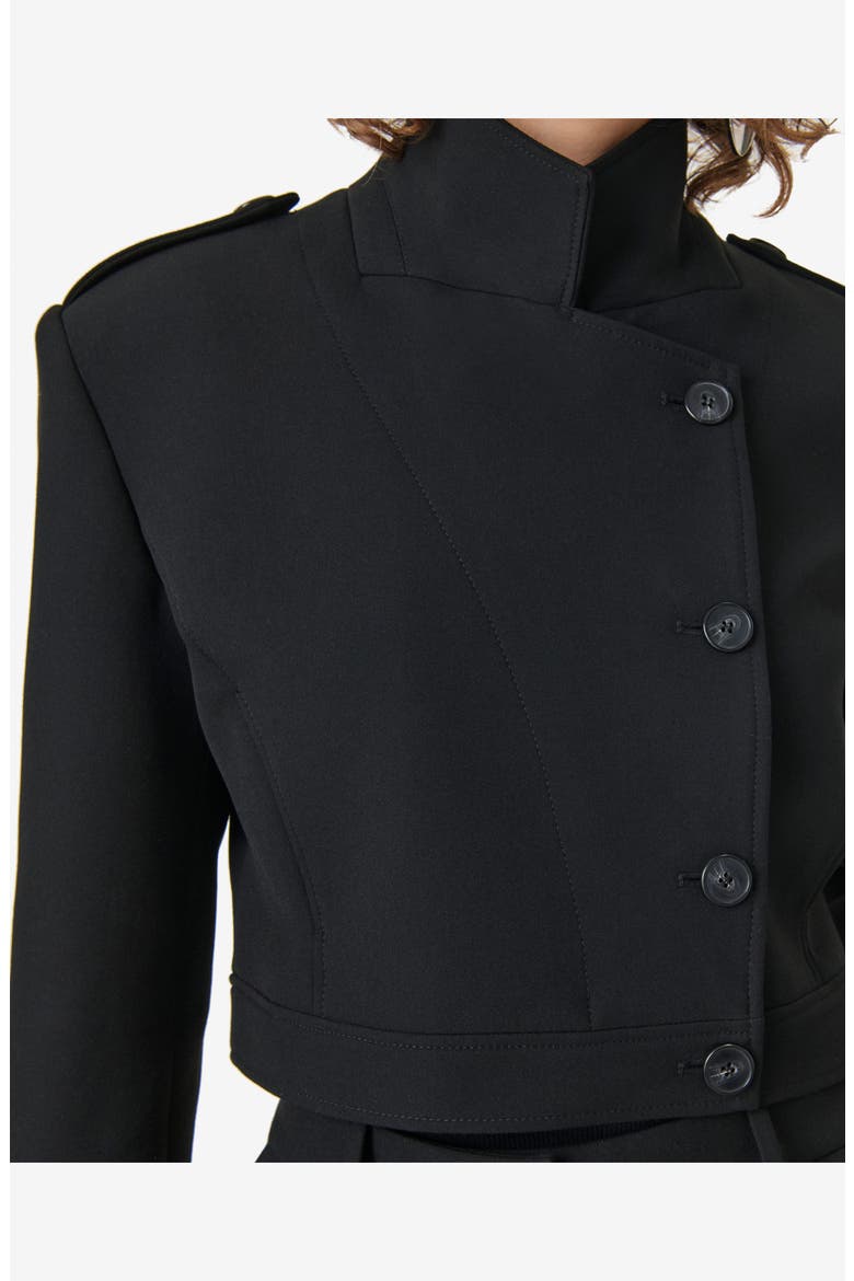 The Mova Jacket, Alternate, color, BLACK