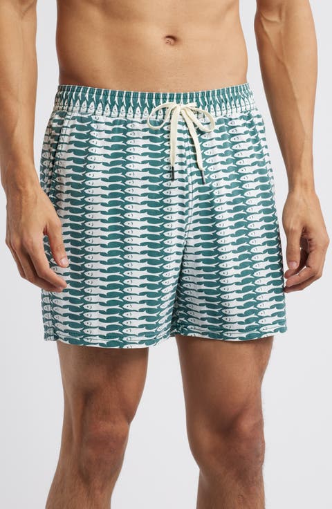 The Bungalow Water Repellent Swim Trunks