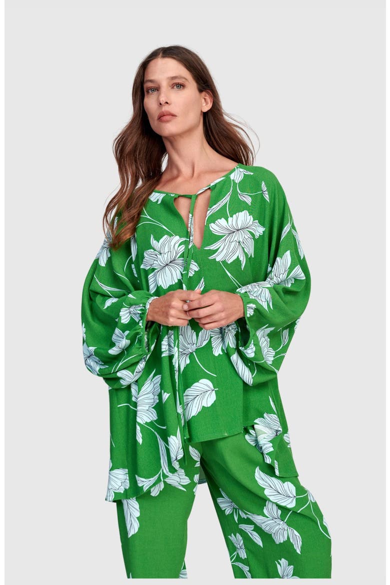 Oasis Blouse, Main, color, Green