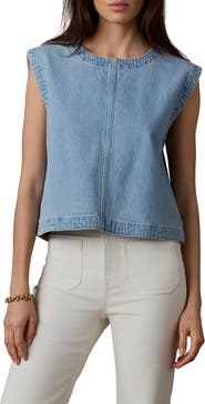 Faherty Solstice Denim Shell