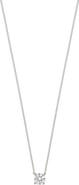 Bony Levy Audrey 14K Gold Diamond Solitaire Pendant Necklace - 0.37 ctw