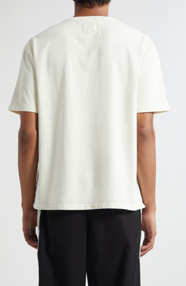 Rhude Thousand Palms Graphic T-Shirt, Alternate, color, Vintage White / Black