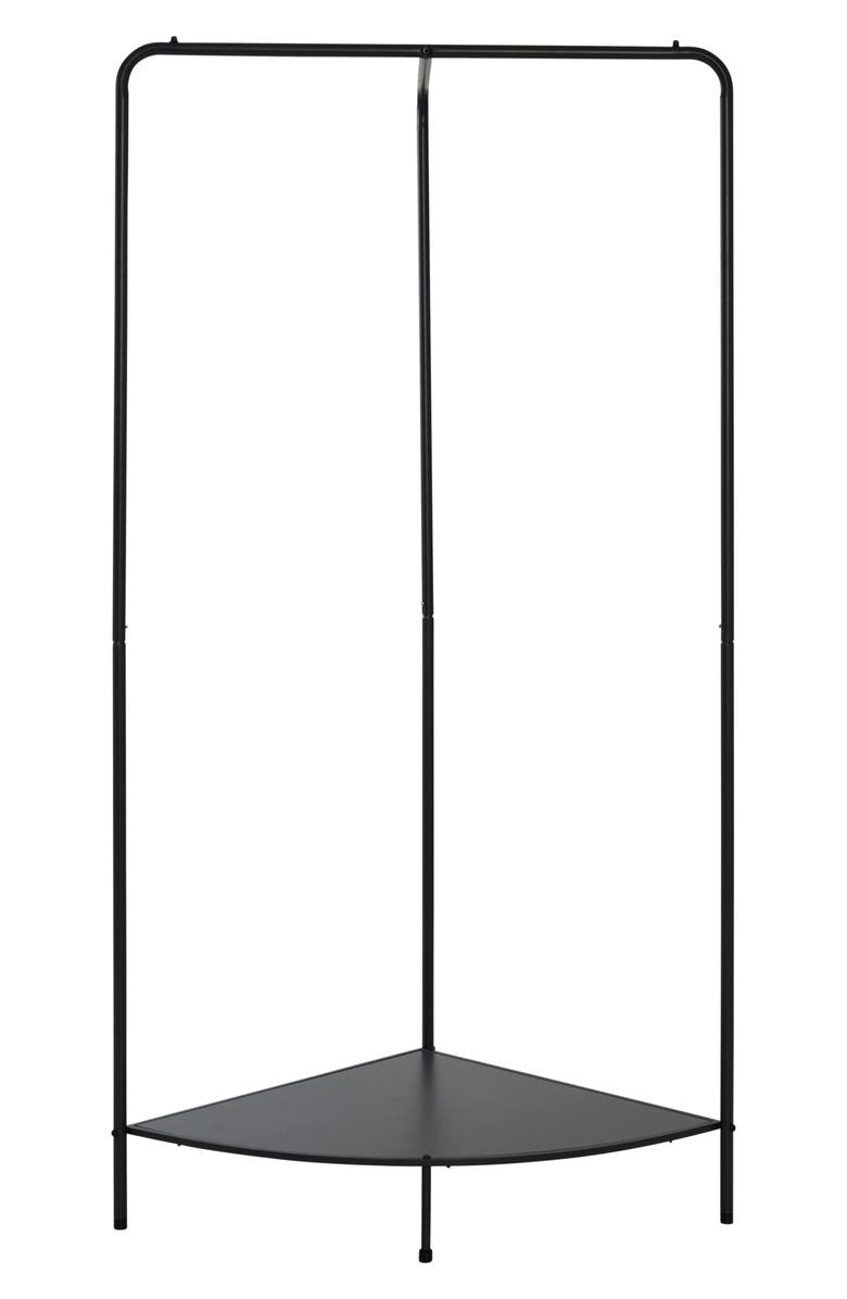 HONEY-CAN-DO Corner Garment Rack, Main, color, 