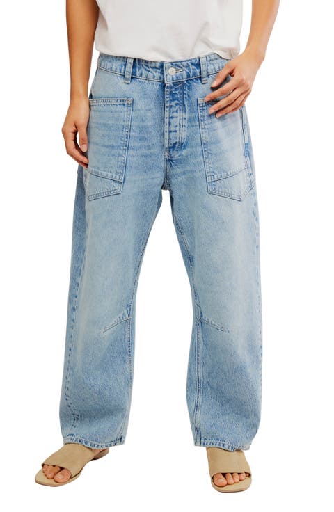 Minimalist Moxie Barrel Jeans
