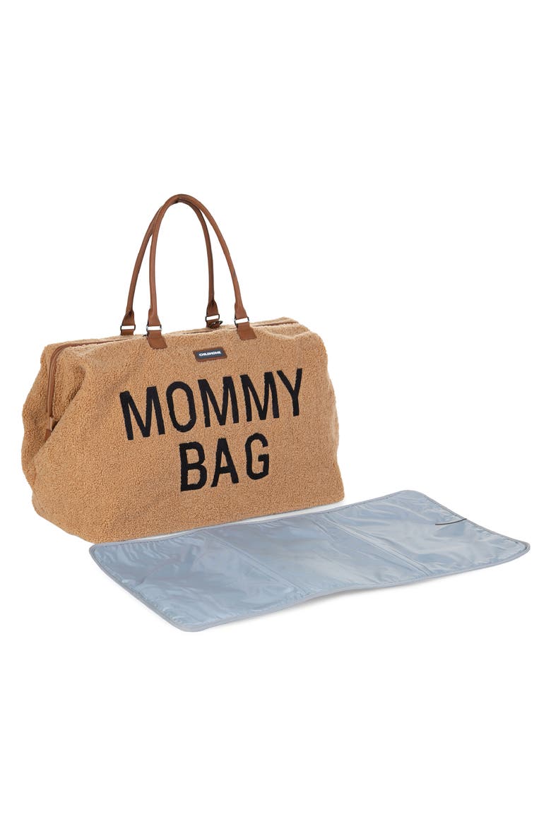 XL Travel Diaper Bag, Alternate, color, TEDDY BROWN