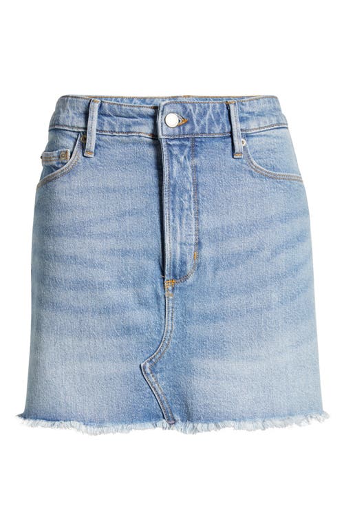 Good American Denim Miniskirt In Indigo597
