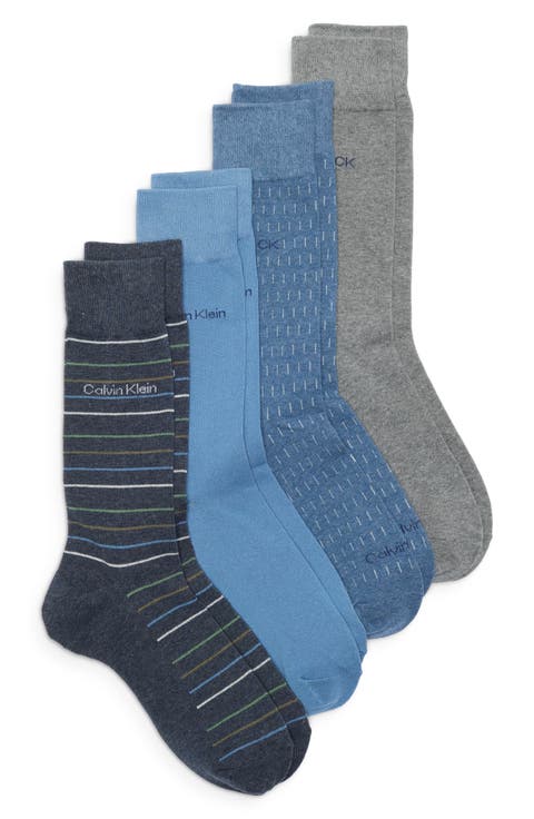 4-Pack Assorted Dress Socks