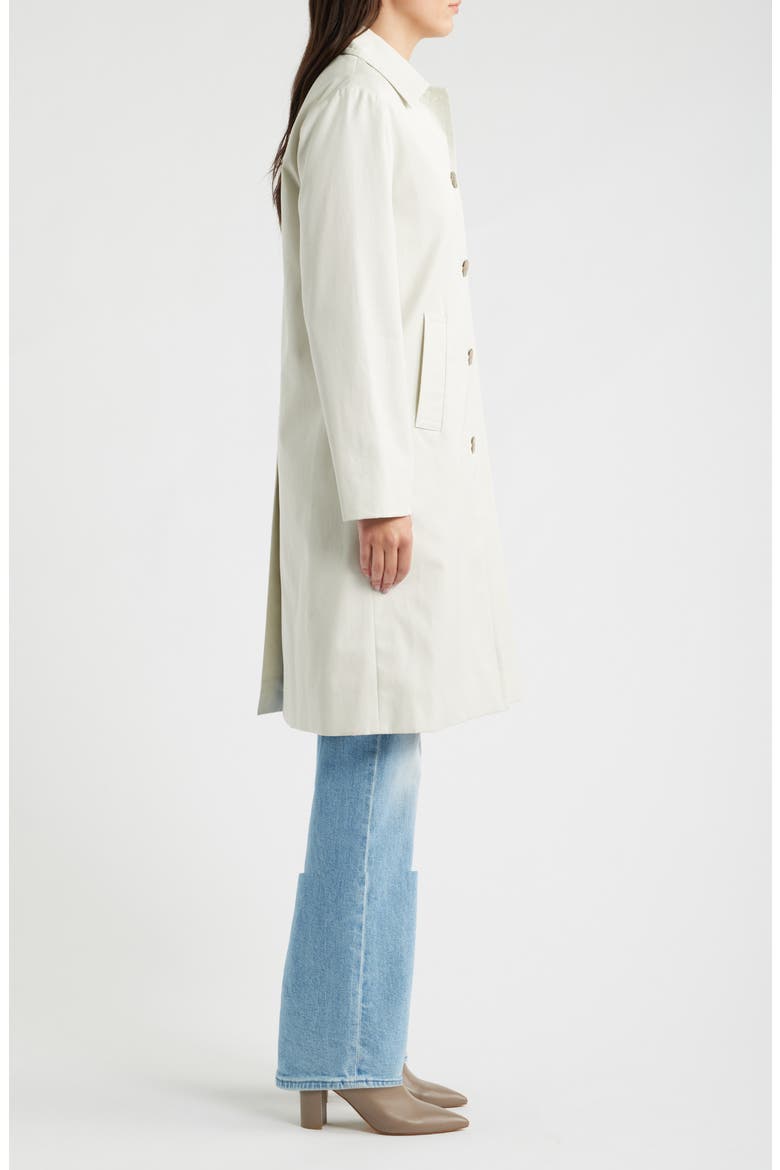 Carson Water-Resistant Raincoat, Alternate, color, STONE