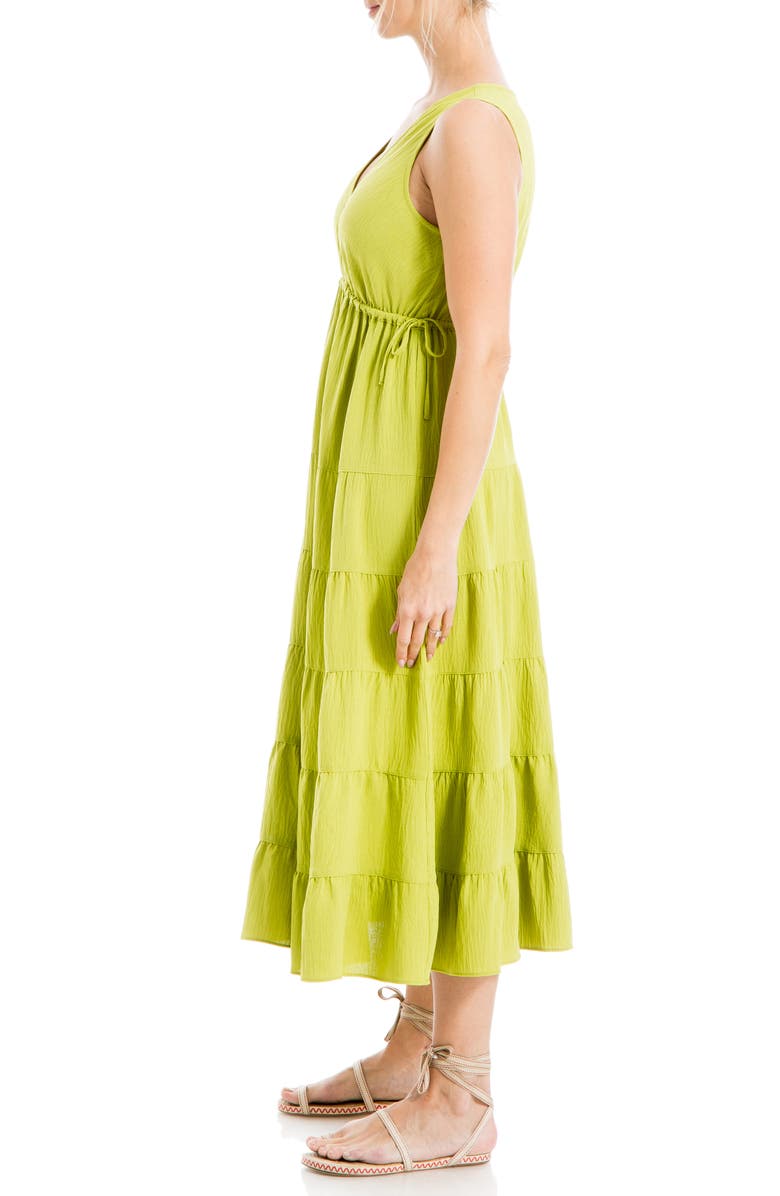 MAX STUDIO LONDON Tiered Gauze Sundress, Alternate, color,