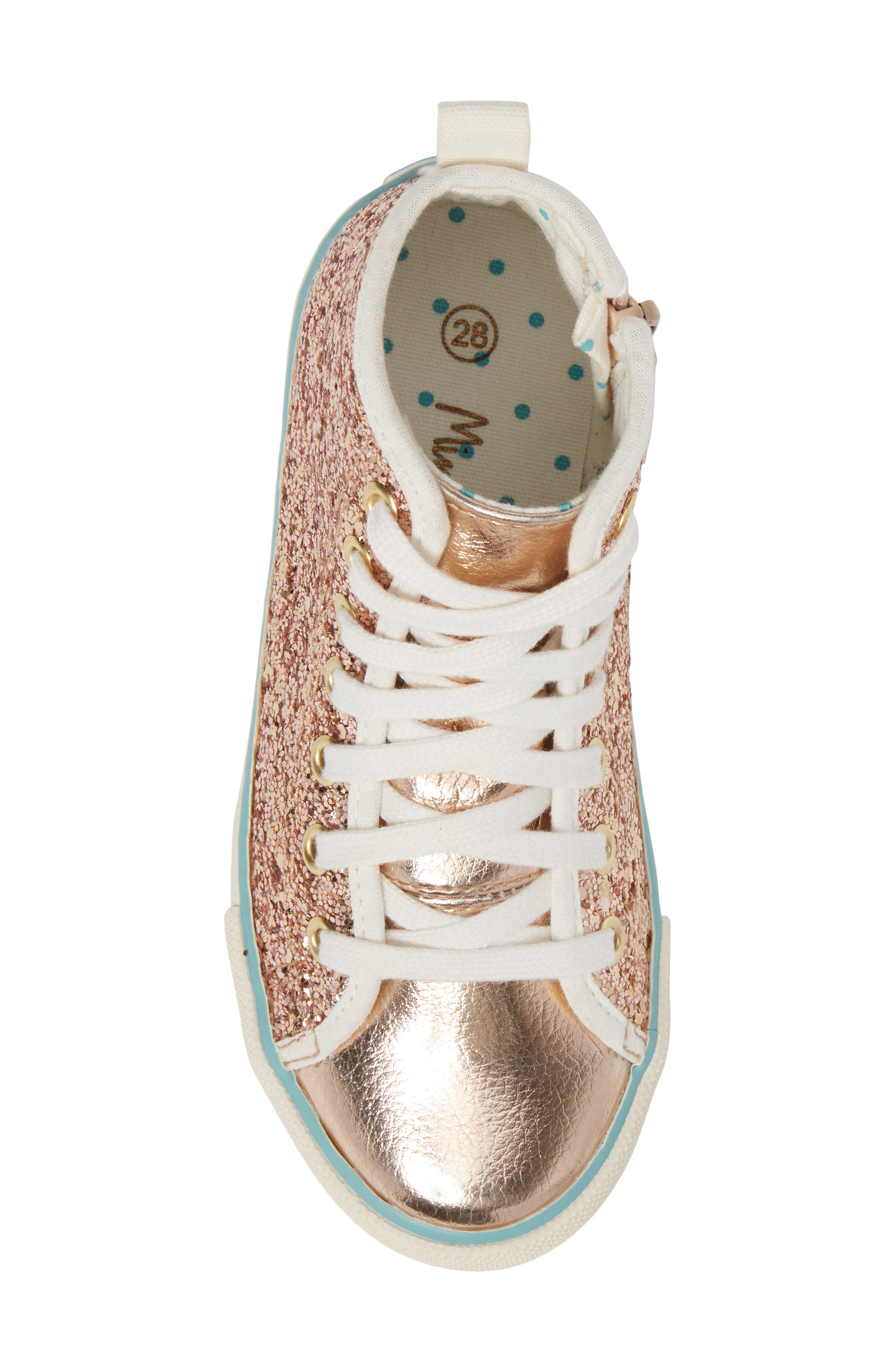 Mini Boden High Top Sneaker, Alternate, color, 