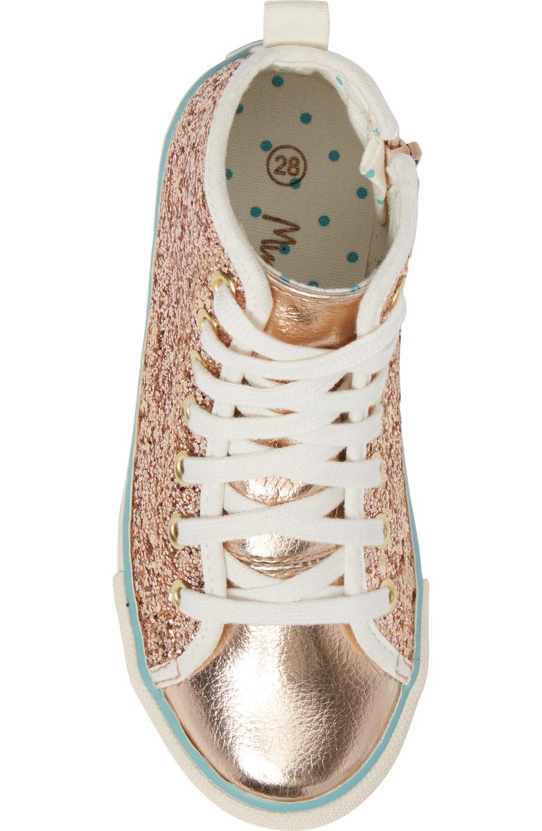 Mini Boden High Top Sneaker, Alternate, color,