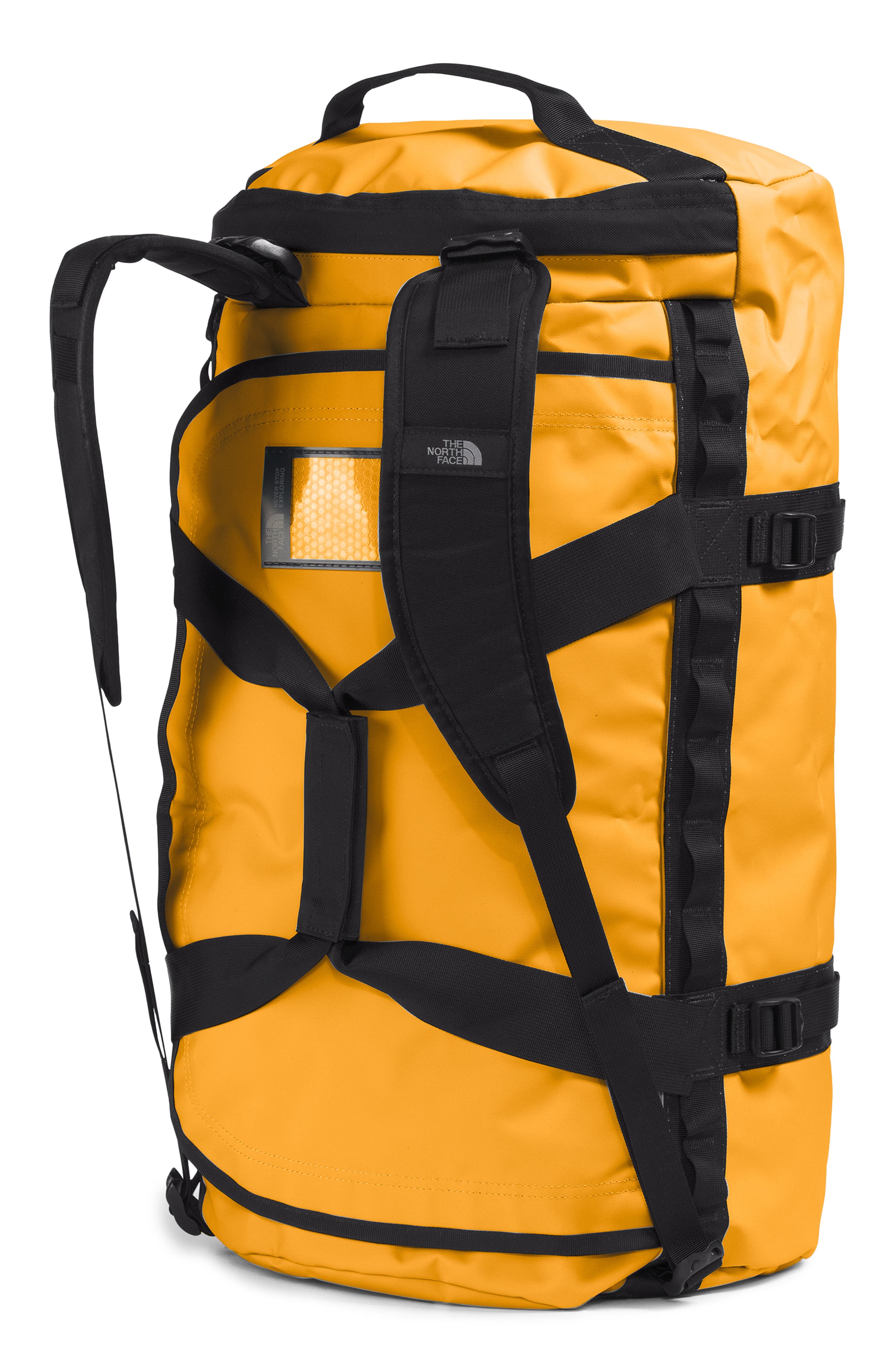 The North Face Base Camp Medium Duffle, Alternate, color, Summit Gold/ Tnf Black-Npf