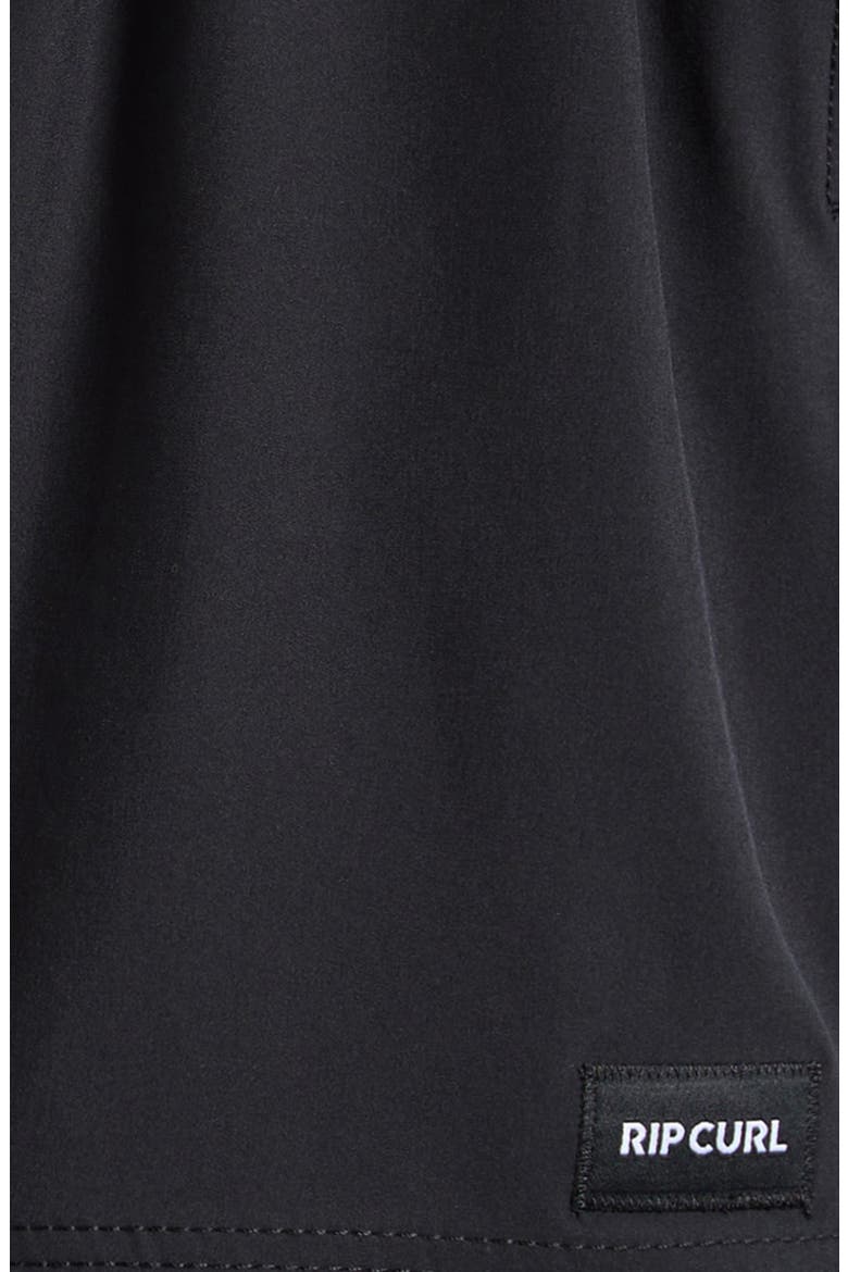 Kids' Volley Swim Trunks, Alternate, color, BLACK