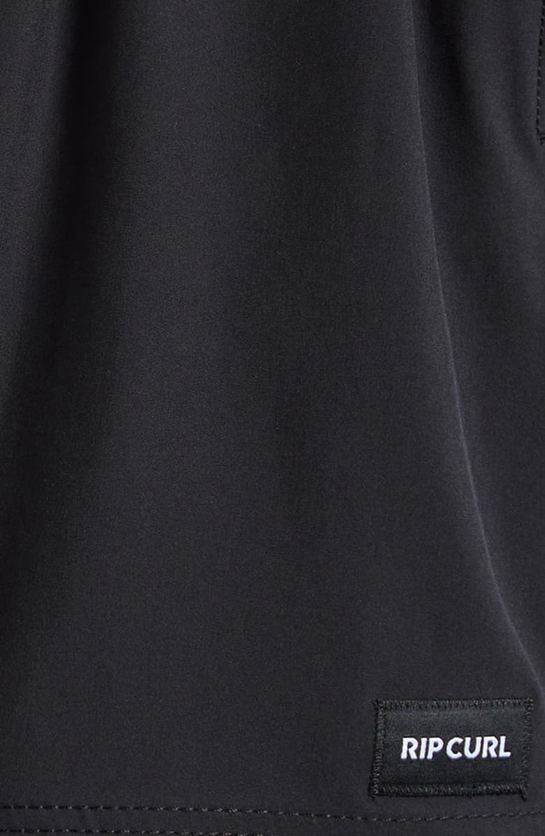 Rip Curl Kids
 Volley Swim Trunks, Alternate, color, Black