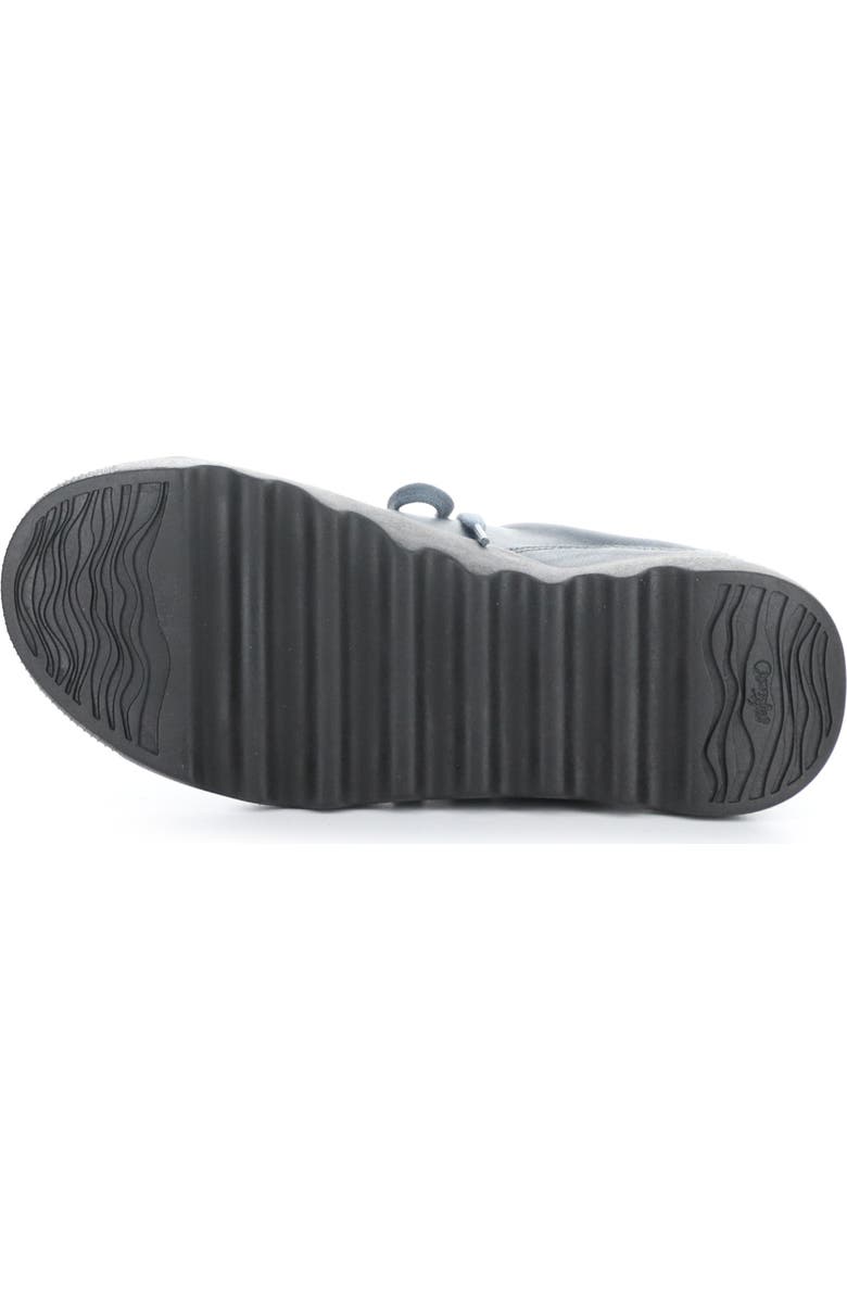 Softinos by Fly London Whiz Sneaker, Alternate, color, Denim/ Black Smooth Leather