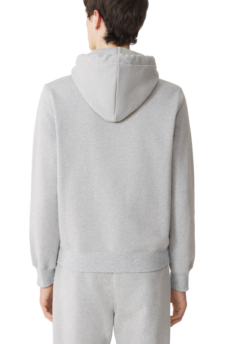 Grey Lanvin Ribbon Hoodie, Alternate, color, Heather Grey