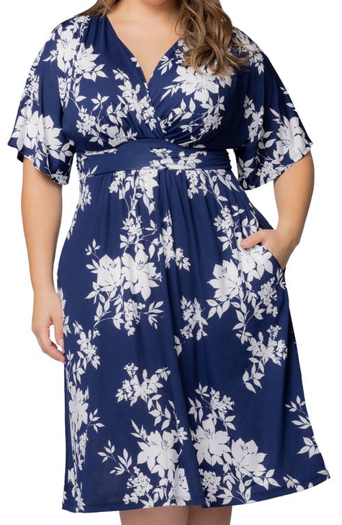 KIYONNA KIYONNA GIA FLORAL MIDI DRESS