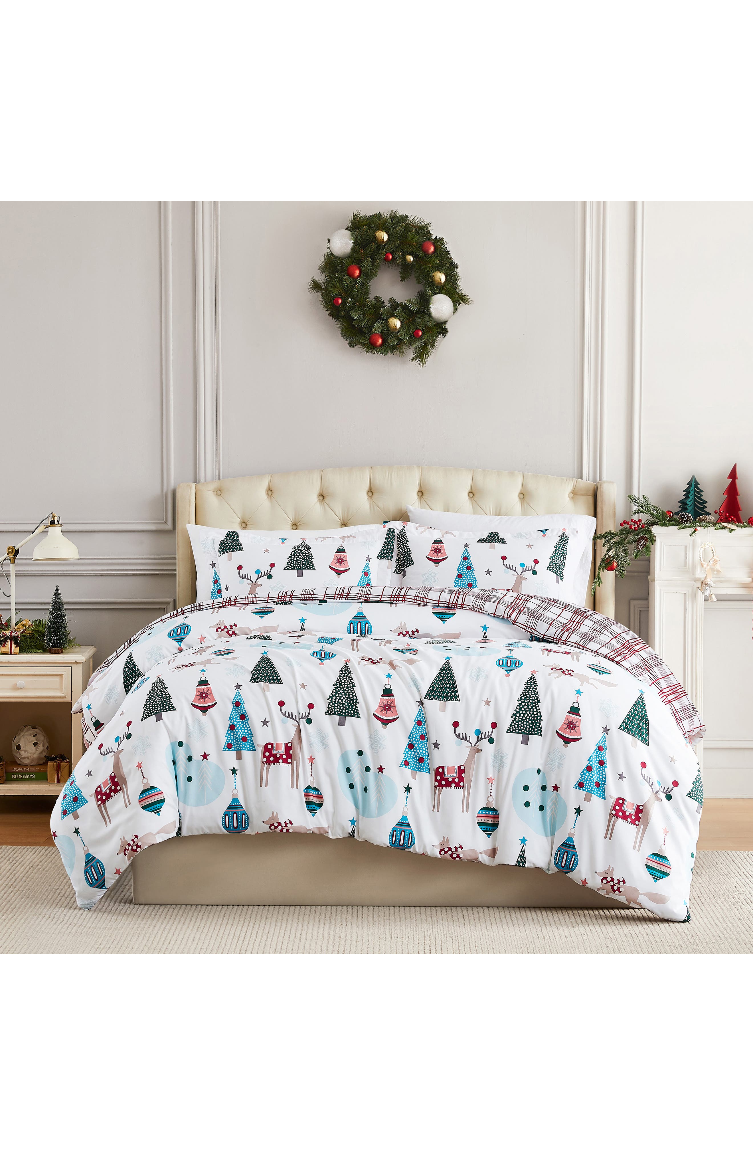 SOUTHSHORE FINE LINENS Winter Wonderland Oversize Holiday Duvet Set