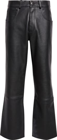 MIDNIGHT RODEO Mr Leather Flare Leg Pants | Nordstrom