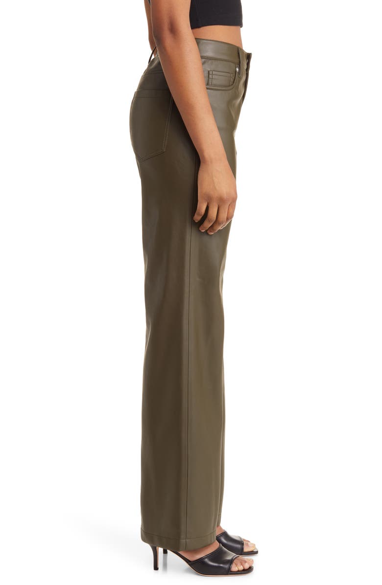 BLANKNYC Franklin High Waist Faux Leather Wide Leg Pants, Alternate, color, Sign Up