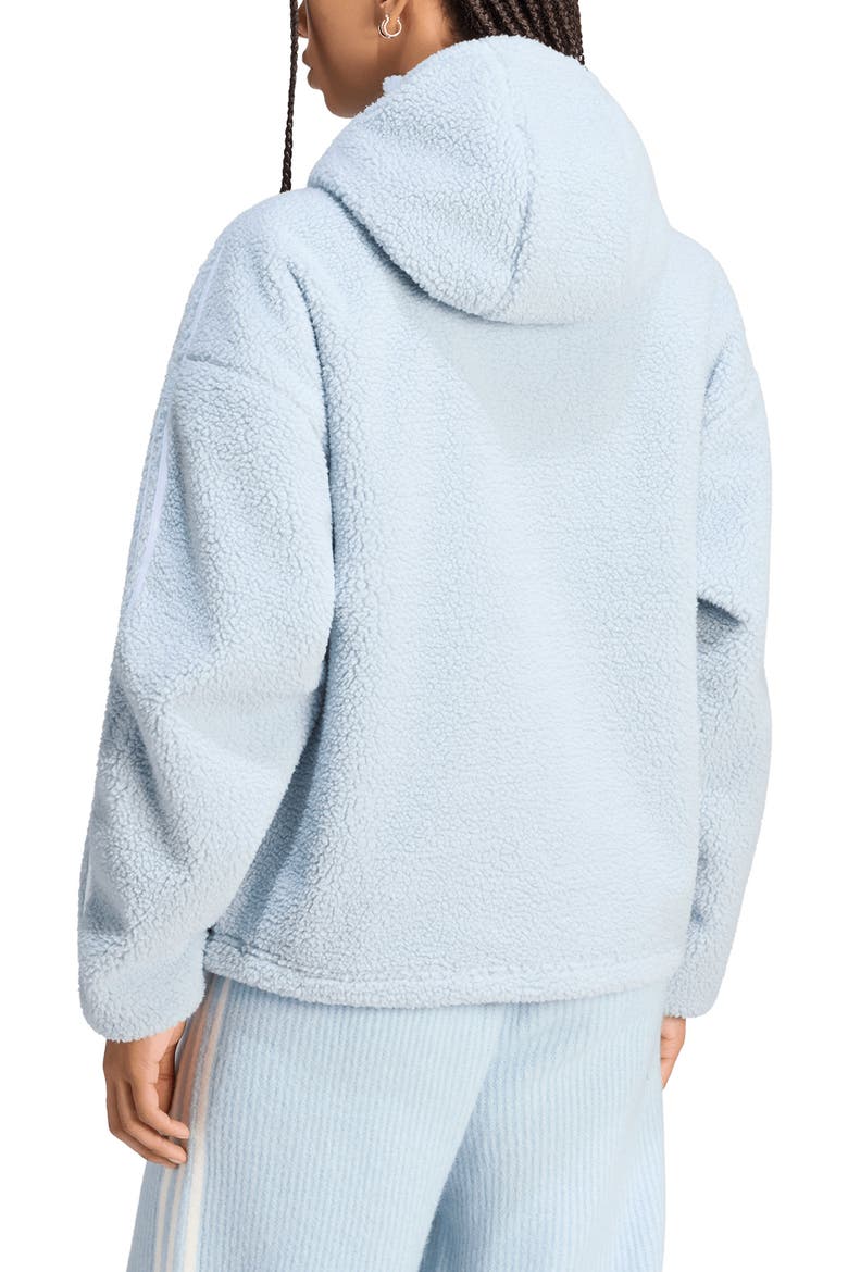 x Jennie Originals Fleece Hooded Jacket, Alternate, color, WONDER BLUE