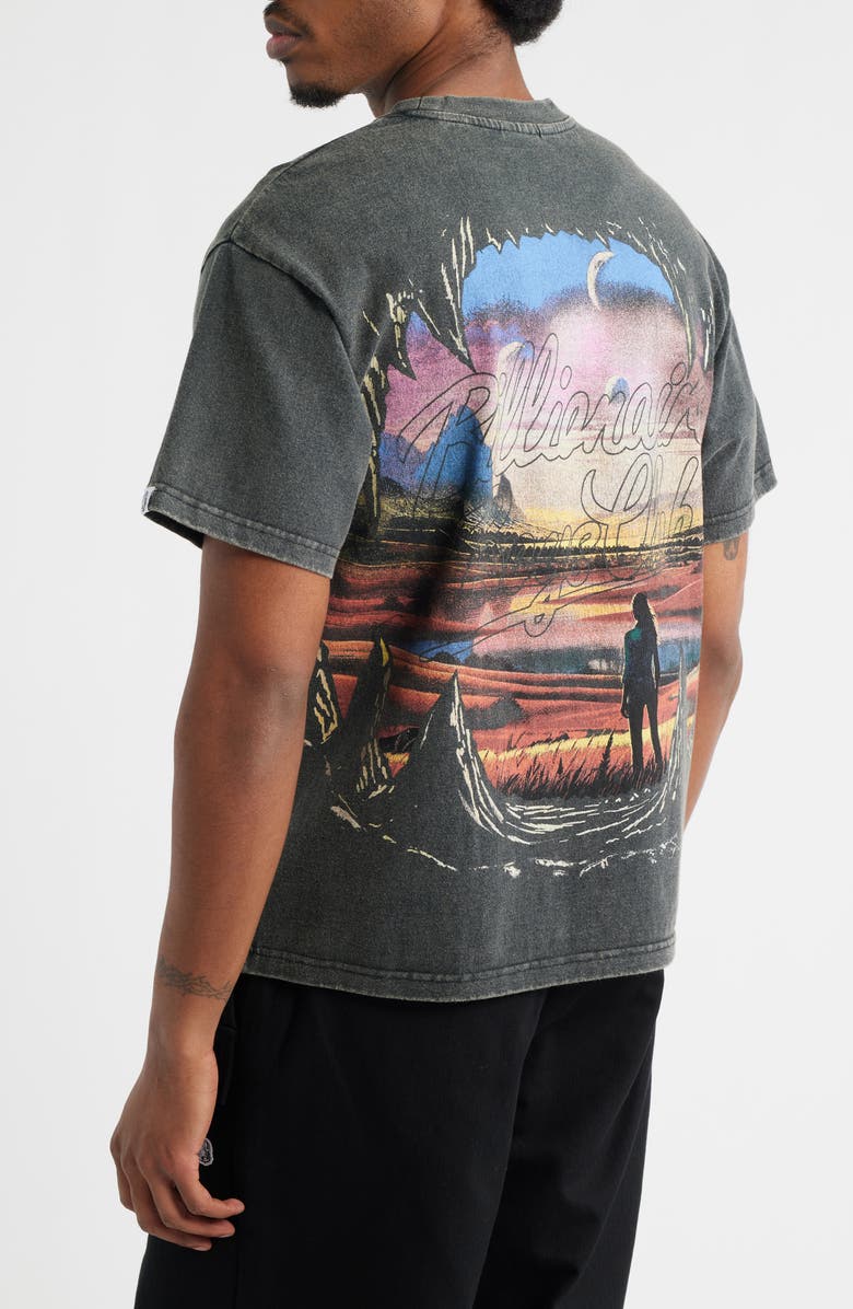 Billionaire Boys Club Boxy Abyss Graphic T-Shirt, Alternate, color, Black