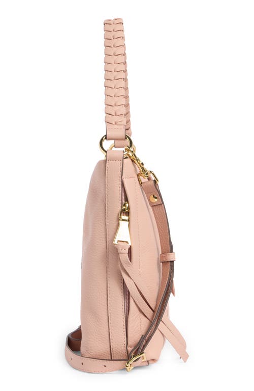 Aimee Kestenberg Convertible Leather Shoulder Bag In Pink