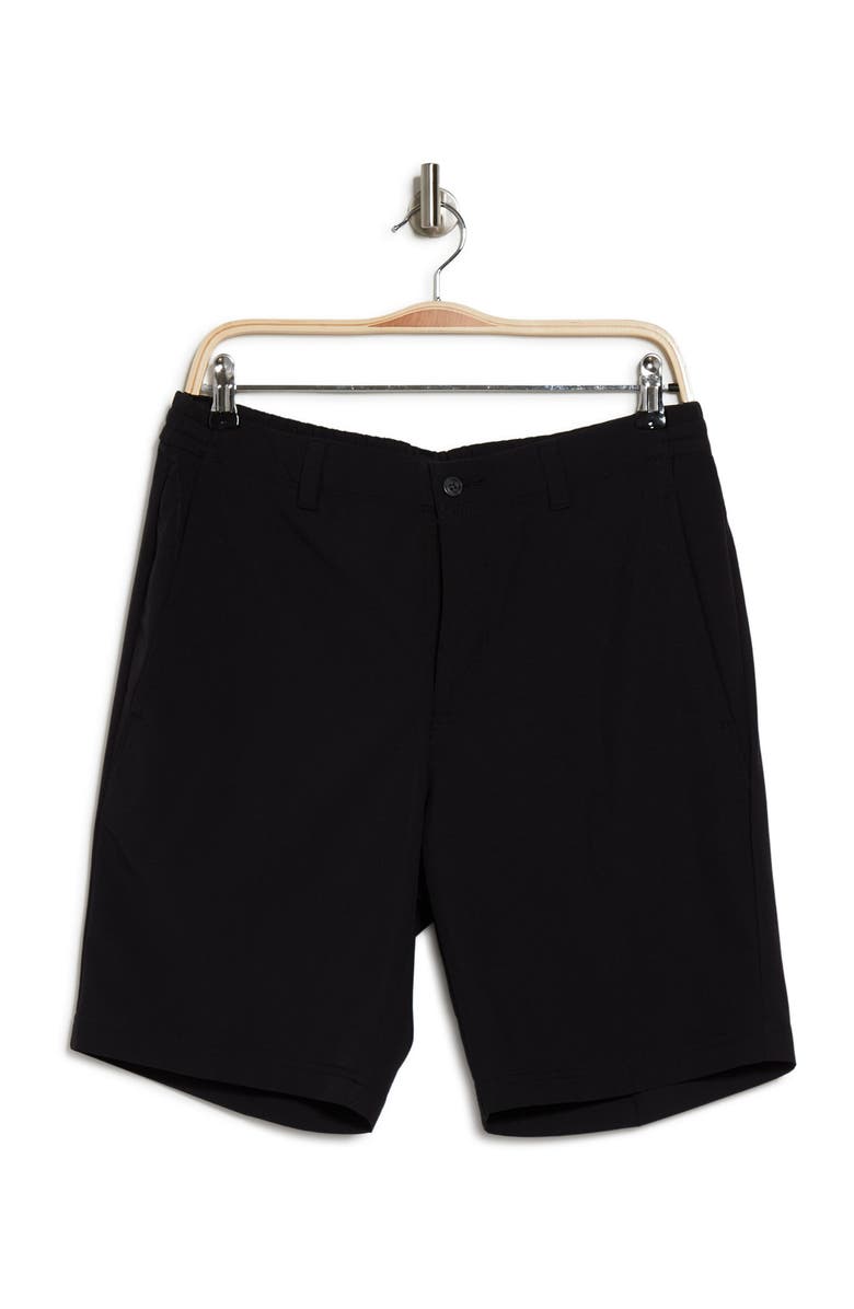 PGA TOUR Solid 8.5-Inch Shorts, Alternate, color, Caviar