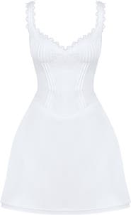 HOUSE OF CB Tilly Pintuck Minidress