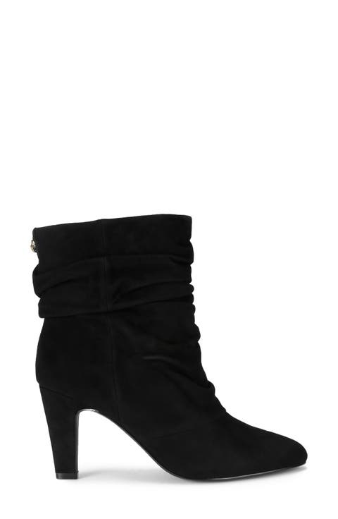Elizabeth Slouch Leather Bootie