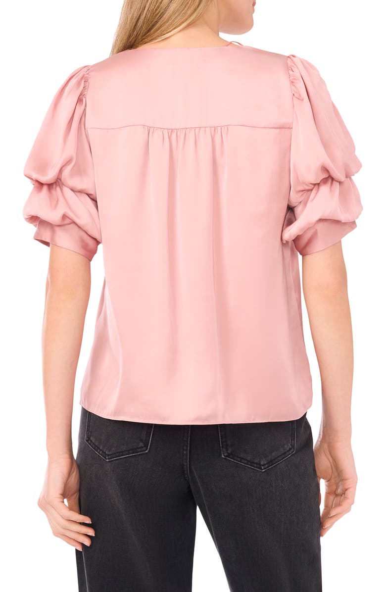 1.STATE Tiered Bubble Sleeve Top, Alternate, color, Pale Blush