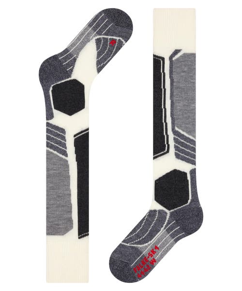 Falke Sk1 Comfort Ski Socks In White