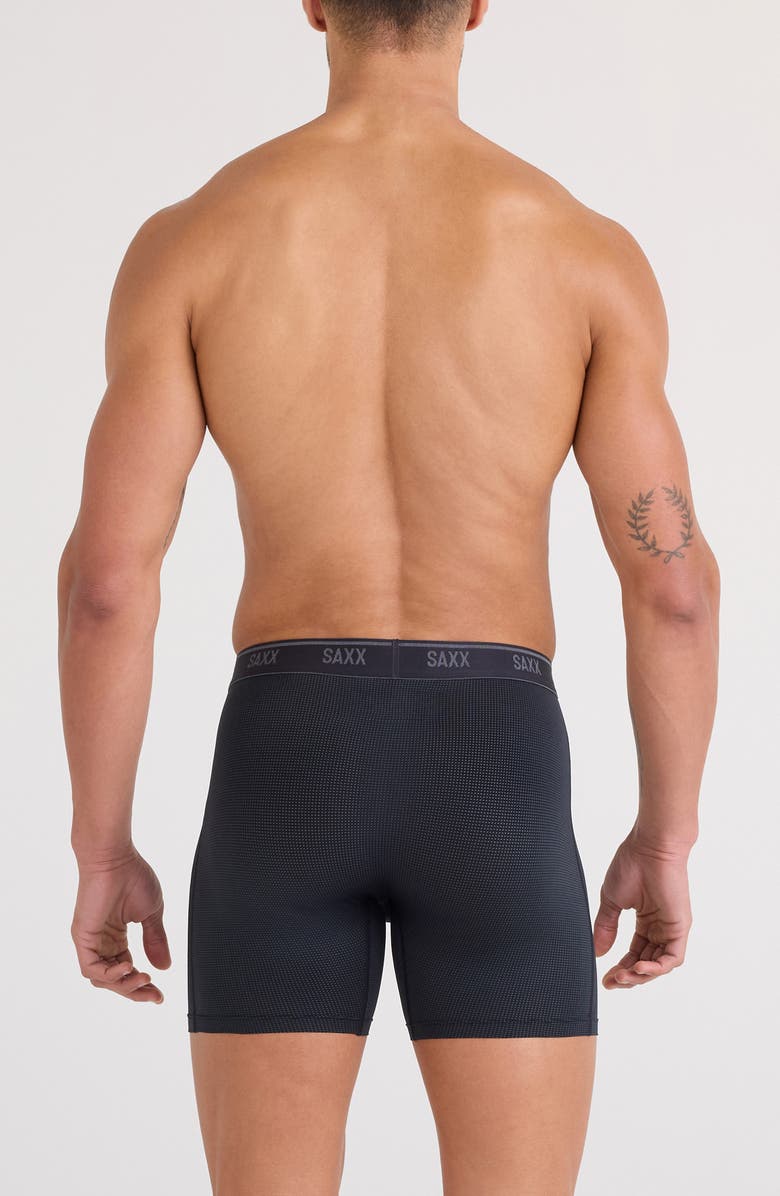 SAXX Assorted 2-Pack Quest Quick Dry Mesh Boxer Briefs, Alternate, color, Matrix Camo/ Black