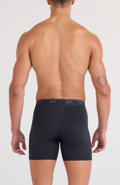 Saxx Assorted 2-pack Quest Quick Dry Mesh Boxer Briefs In Blue